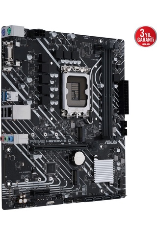 Asus Prıme H610m-e D4-csm Ddr4 3200mhz Dp Hdmı M.2 Matx 1700p