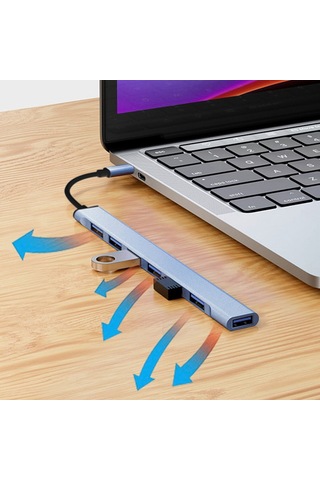 Pc Bilgisayarlar İçin Çoklu 7 Portlu Yüksek Hızlı 5 Gbps Ayırıcı