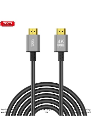Gb017b Hdmı Dijital 4k 5m Data Veri Aktarım Bağlantı Kablosu - 60hz Hd Görüntü Aktarımı