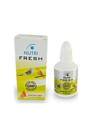 Vaveni Nutri Fresh Muhabbet Kuşları İçin Solunum Düzenleyici Damla 30 Ml 20 Li Arz