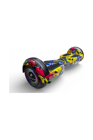 Elektrikli Kaykay Hoverboard Bluetooth Hoparlörlü RS-S5 Apato Grafiti