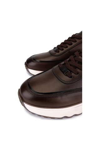 Tamer Tanca Erkek Hakiki Deri Kahverengi Sneakers & Spor Ayakkabı 298 3133-8226 Erk Ayk Sk25-26 Kahve Kahverengi