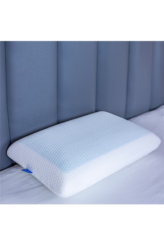 SimpleThePillow Jelli Klasik Visco Yastık Memory Foam Boyun Yastığı Hafızalı Yastık 60*40*15