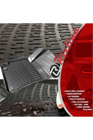 Rizline Citroen C3 Aircross Hybrid 2025+ /opel Frontera Hybrid 2025+ 3d Havuzlu Paspas