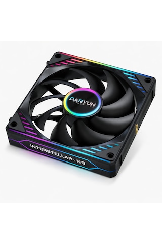 Daryun Dy-wl99 Wıreless 3x120mm Siyah Yüksek Kasa Fanı Fan 120mm