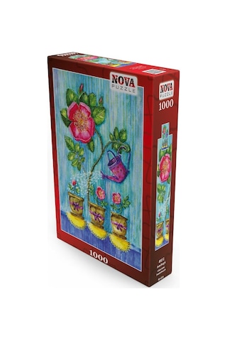 Nova 1000 Parça Anne Sevgisi Puzzle - Çiçek Puzzle