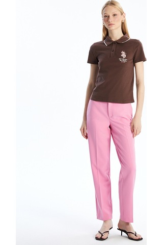 Lcw Vision Pembe Standart Fit Kadın Pantolon