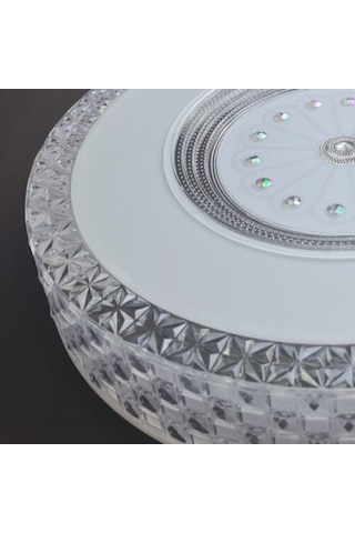 45w Dekoratif Sıva Üstü Led Panel Armatür Sırma Beyaz