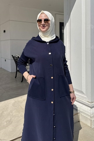 Rabia Şamlı Ada Modal Kap Lacivert Çok Renkli