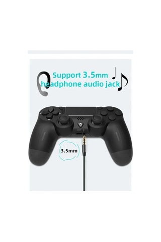 Ps4 Kol Wireless Bt Kablosuz Oyun Kolu Ps4 Joystick Tablet Telefon Pc Uyumlu Titreşimli Oyun Kolu .