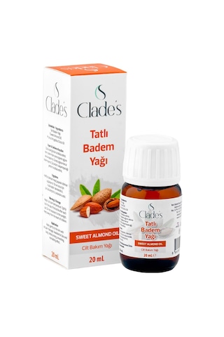 Tatlı Badem Yağı 20 Ml - Cilt Bakım Yağı Sweet Almond Oil 30 ML