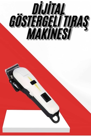 Profesyonel Şarjlı Tıraş Makinesi Turbo Kablosuz Saç Kesme Makinesi -