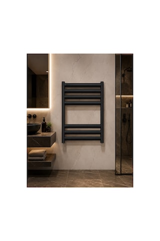Alüminyum Mat Siyah 50x70 Petsa Stila Havlupan