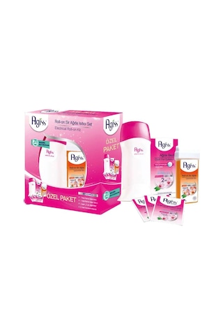 Agiss Roll-On Sir Ağda Isıtıcı Set Agiss Roll-On Sir Ağda Isıtıcı Set