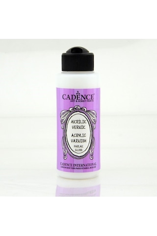 Cadence Su Bazlı Parlak Vernik 120 ML Cadence Su Bazlı Parlak Vernik 120 ML