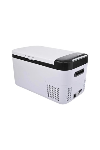 20 L Tek Bölmeli 12-24v Mini Buzdolabı 220v İle Çalışabilir Dokunmatik Ekranlı