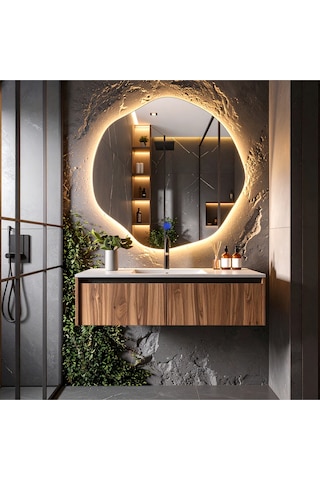 Kael Günışığı Lavabo & Banyo Aynası Dokunmatik Sensörlü 70 X 70