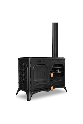 Flame Stove Palmiye Lüx Fs066 Fırınlı Döküm Soba