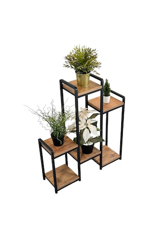 Saksı Standı Çiçeklik Raf Bitki Rafı 2146