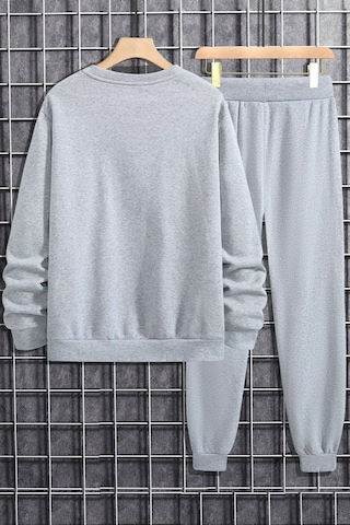 Antrasit Eşofman Takımı Gri1