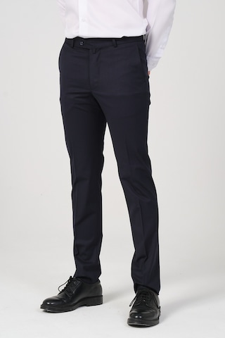 Slim Fit Erkek Kumaş Pantolon Lacivert
