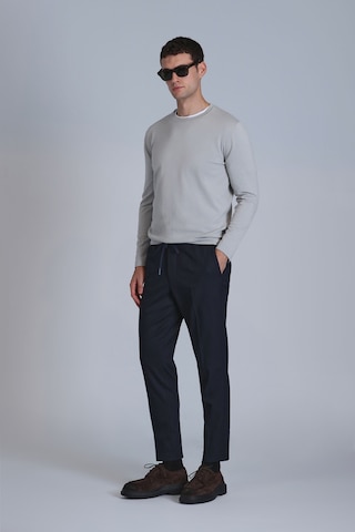 Lufian Erkek Glen Spor Slim Fit Chino Pantolon 112190318 Lacivert Lacivert