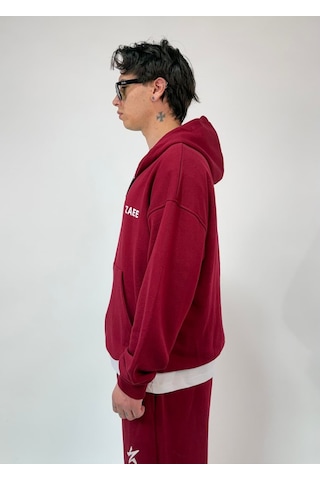 Zaee İnce Kumaş Nakışlı Oversize Premium Zip Hoodie Çok Renkli