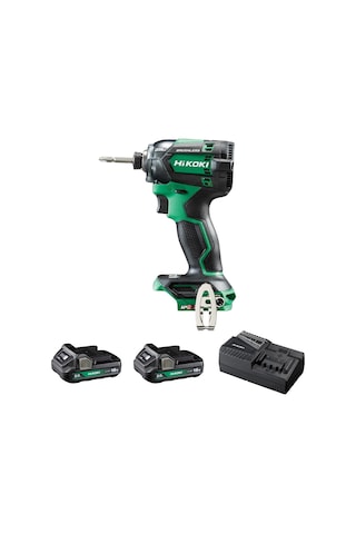 Hikoki WH18DC-2.0 18V/2.0AH 210NM Çift Akülü Şarjlı Darbeli Vidalama