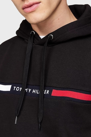 Tommy Hilfiger Erkek Sweat Mw0mw37361 Bds Siyah Siyah