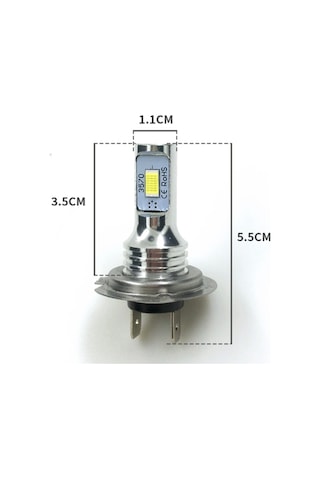 Femex Nova H7 Buz Mavisi Fansız Led Ampul 4800 Lumen