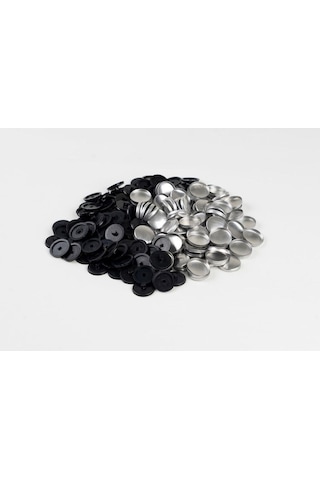 28 No 18mm 1000ad Kumaş Kaplama Düğme Basma Kapsül Ve Kalıbı Seti