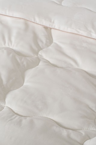 Varol Pure Cotton Tek Kişilik %100 Pamuk Yorgan 155x215 Cm Doğal, Nefes Alabilen Bez Çantalı Krem