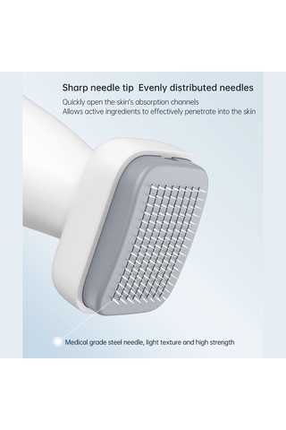 Hangfox Yüzey, Vücut Ve Saç İçin 0-2.0mm Ayarlanabilir İğne Uçlu Damga, 120 İğne, Kendi Kendine Kullanım Kolaylık, Kesin Tedavi Aleti