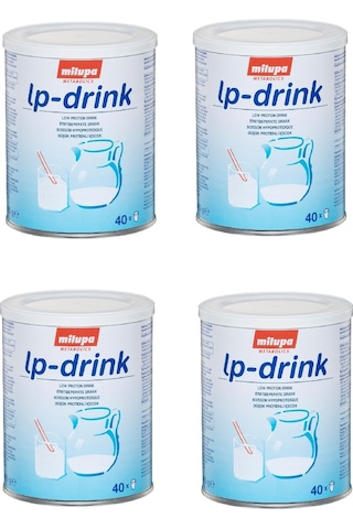 Milupa Lp-drink Düşük Proteinli İçecek 400 G 4 Adet