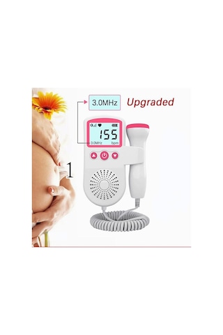 Fetal Doppler Bebek Kalp Atış Hızı Dedektörü Ultrason Kalp Atışı Atışı Monitörü