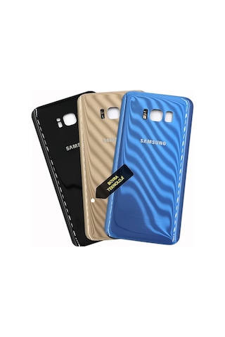 Samsung Uyumlu Galaxy S8 Plus Kasa İçin Kapak G955 Arka Pil Kapağı