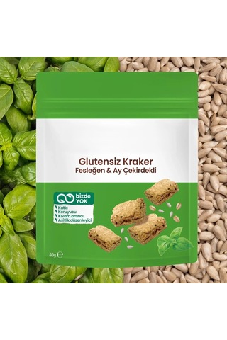 Mey İthalat Fesleğenli Ayçekirdekli Kraker 40 Gr