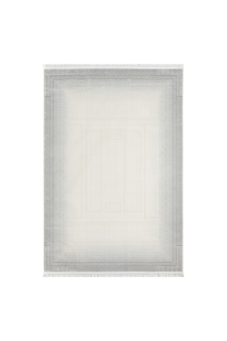 Mariesse Home Artes Serisi Bambu Dokulu Modern Sık Dokuma Makine Halısı Smart 12006 Gri