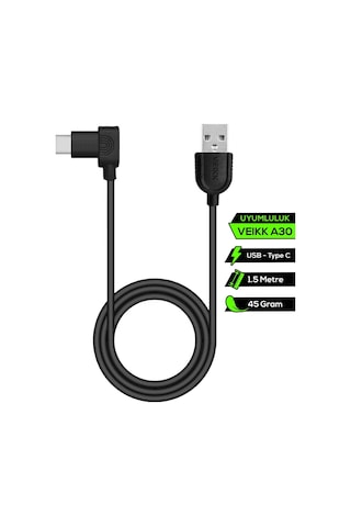 Veikk A30 Grafik Tablet Uyumlu Usb To Type-c Kablo