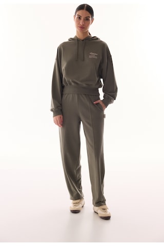 Penti Haki Kapüşonlu Crop Sweatshirt