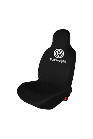 Volkswagen Polo Penye Oto Koltuk Kılıfı - Marka Logo Baskılı - Si