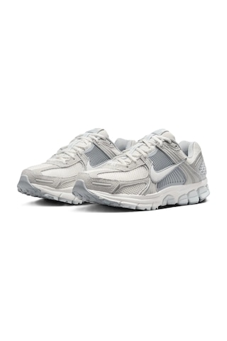 Nike Bowerman Zoom Vomero 5 Leather Womens Sneaker Hakiki Deri Reflektörlü Kadın Günlük Spor Ayakkabı Gri Gri