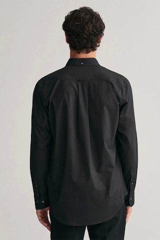 Gant Erkek Siyah Regular Fit Gömlek Siyah