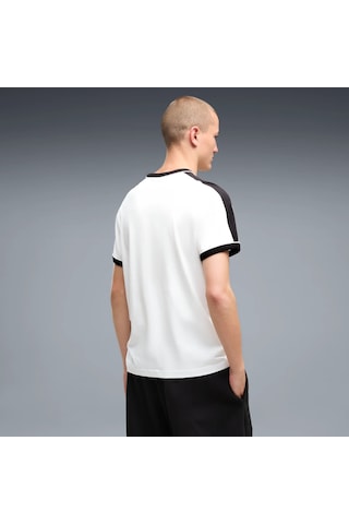 Puma T7 Ringer Tee Erkek Beyaz Tişört 636726-02