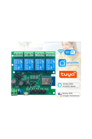 Tuya 4ch Akıllı WİFİ RF Anahtar