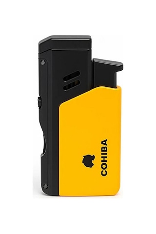 Cohiba Ccm6680 Dahili Delici & İğne Tek Torch Pürmüz Puro Çakmağı