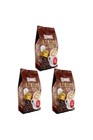 Summo Strong 108'li Avantaj Paketi Senseo Pads Coffee Pod Kahve Kapsülü 3 x 36'lı