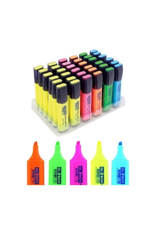 Globox Turuncu Fosforlu  Kalem Turuncu