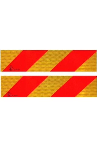 E 37 Yönetmeliğe Kamyon Kasa Reflektörü 2 Adet Sac