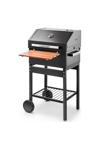 Luxchef LC50 Barbekü Mangal + Kılıf + Önlük + BBQ Eldiveni